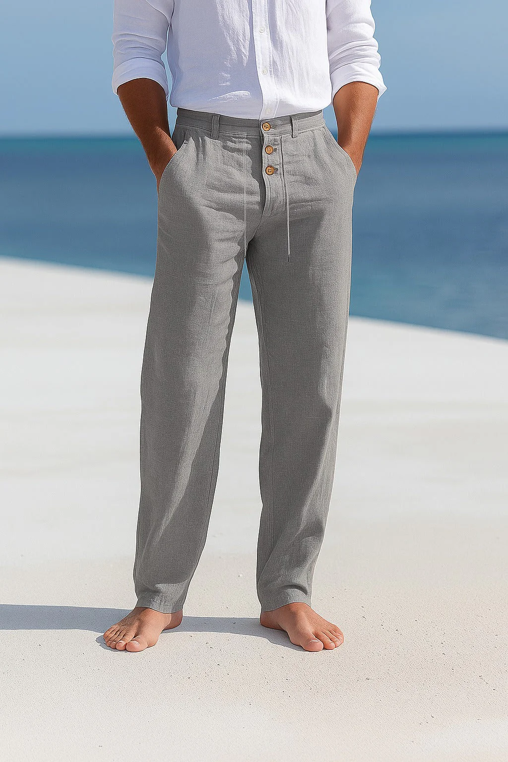 MATTEO | Luftige Leinen Sommerhose - Image 4