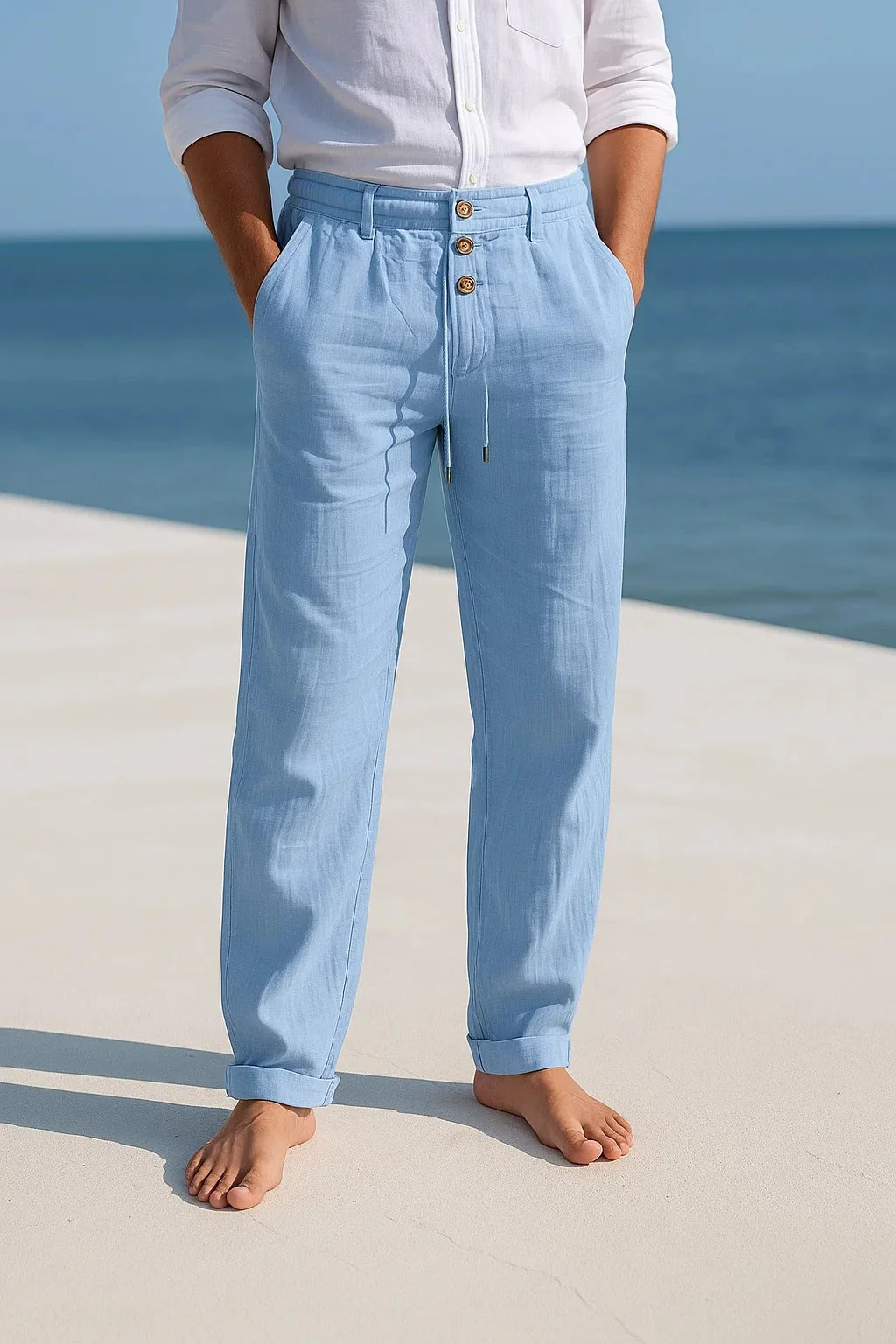 MATTEO | Luftige Leinen Sommerhose - Image 7