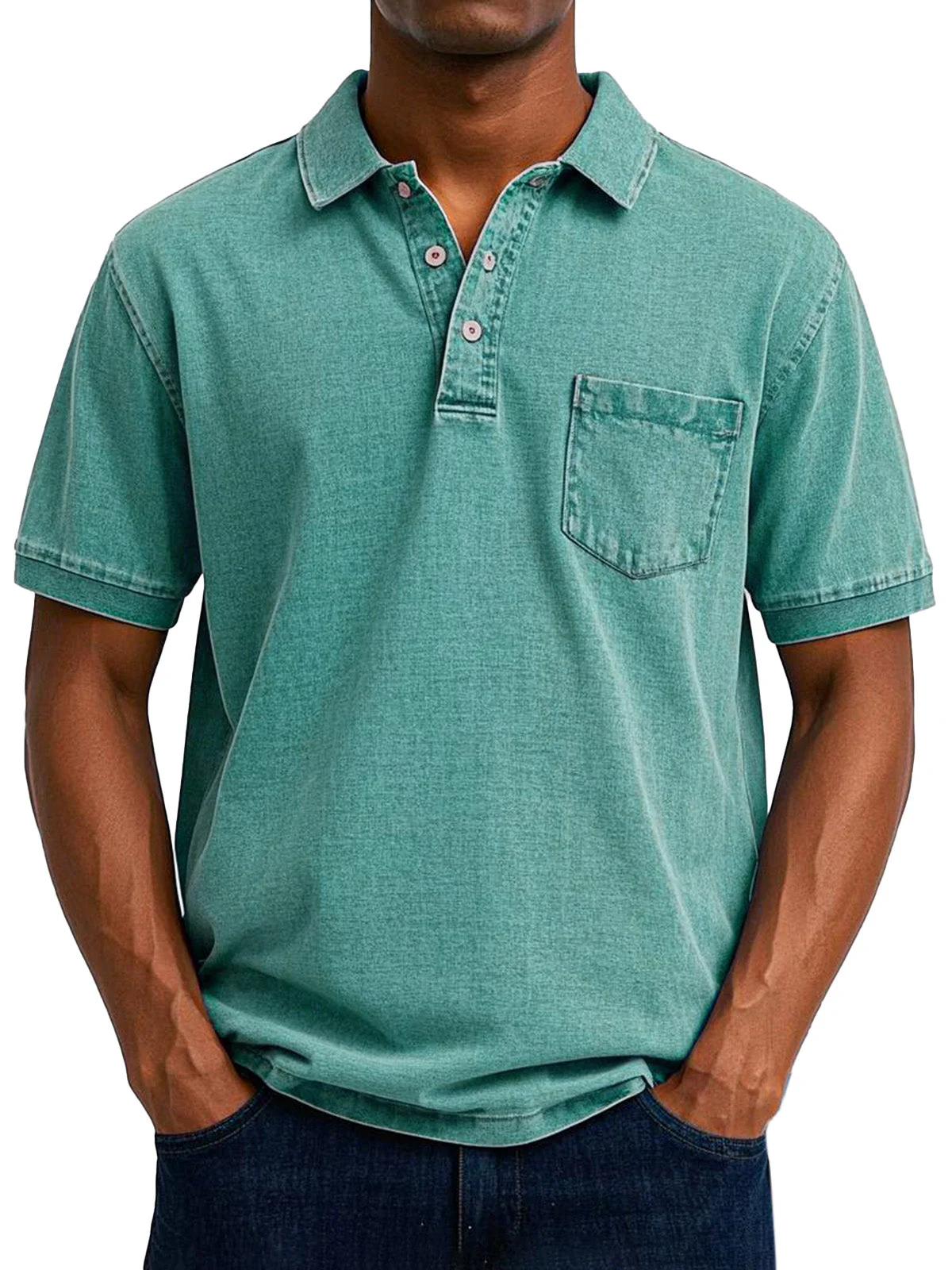 Max™ - Vintage Casual Polo Shirt - Image 2