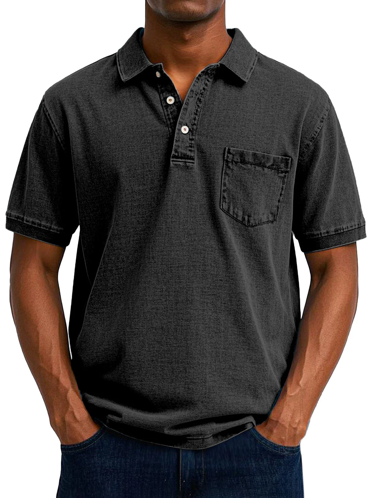 Max™ - Vintage Casual Polo Shirt - Image 4
