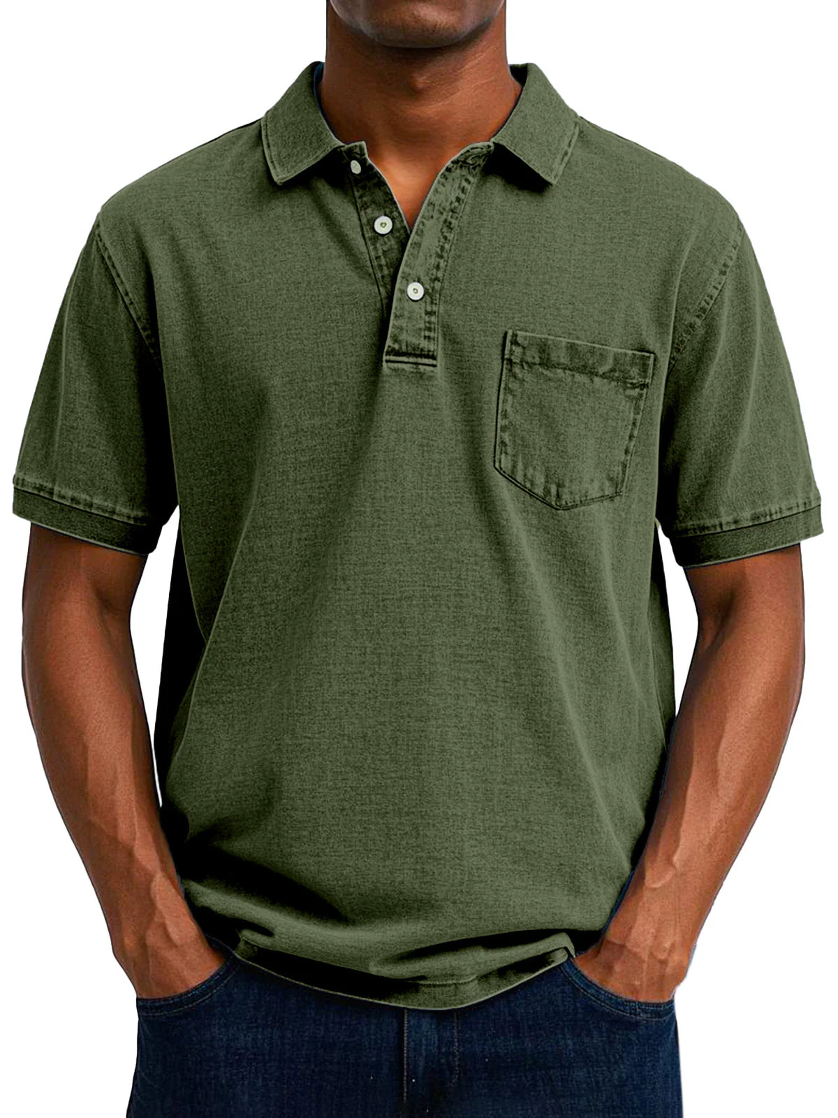 Max™ - Vintage Casual Polo Shirt - Image 6