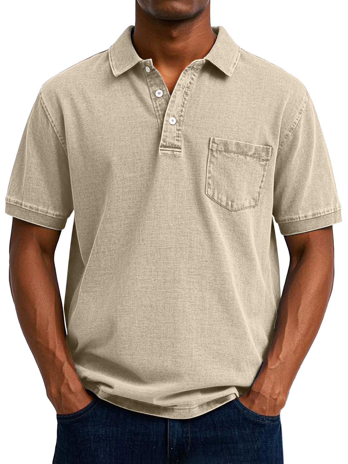 Max™ - Vintage Casual Polo Shirt - Image 7