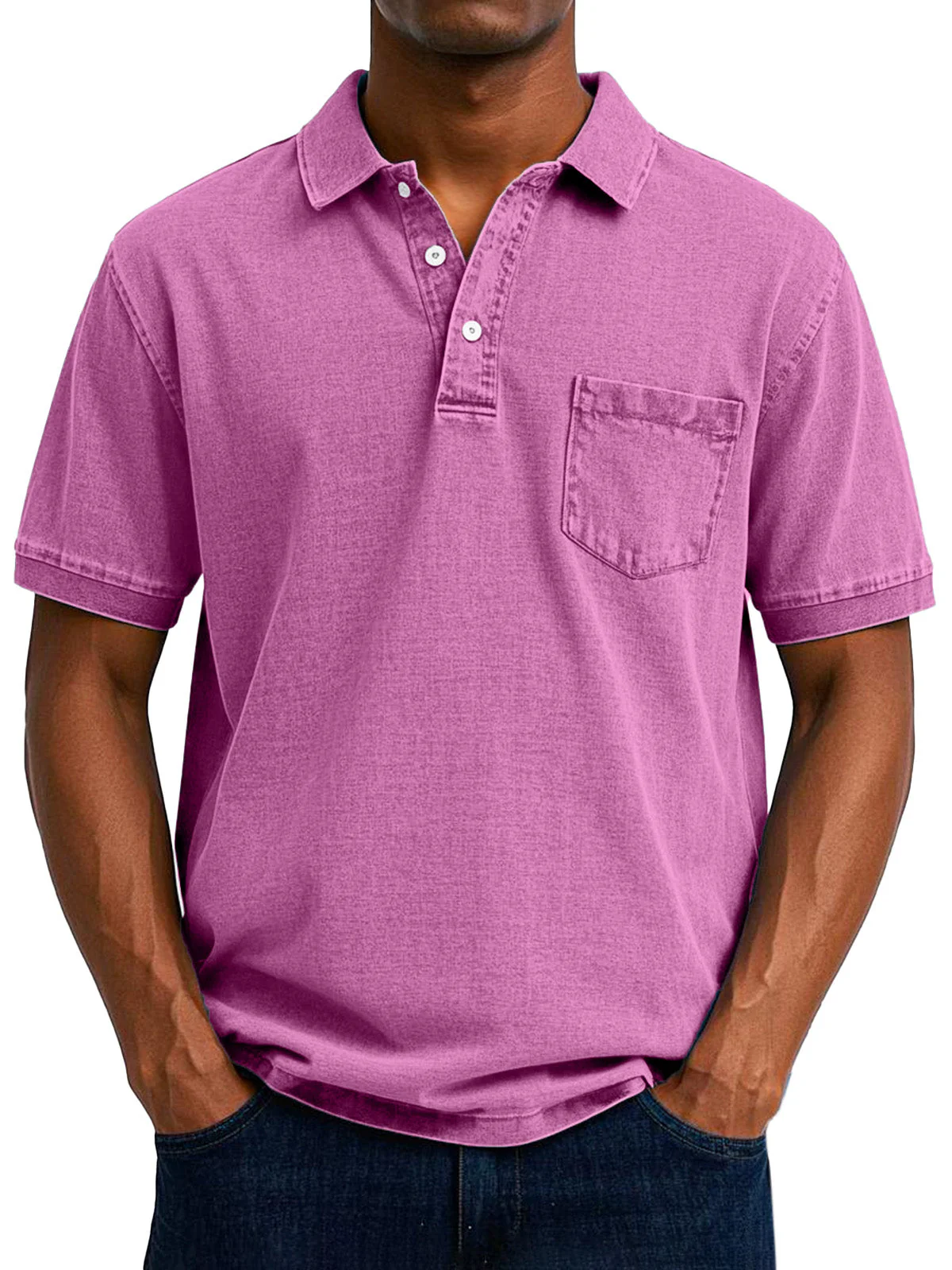 Max™ - Vintage Casual Polo Shirt - Image 8
