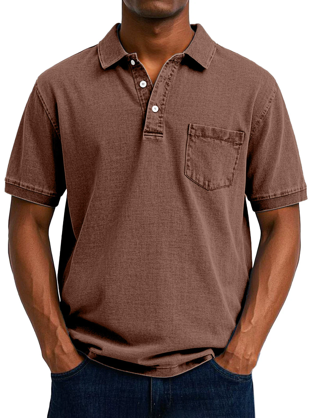Max™ - Vintage Casual Polo Shirt - Image 9
