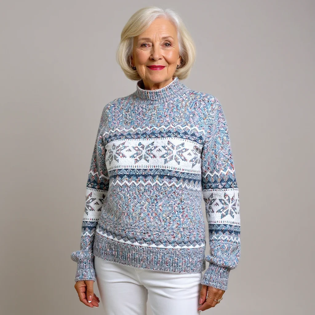 Melanie | Vintage Isländischer Pullover