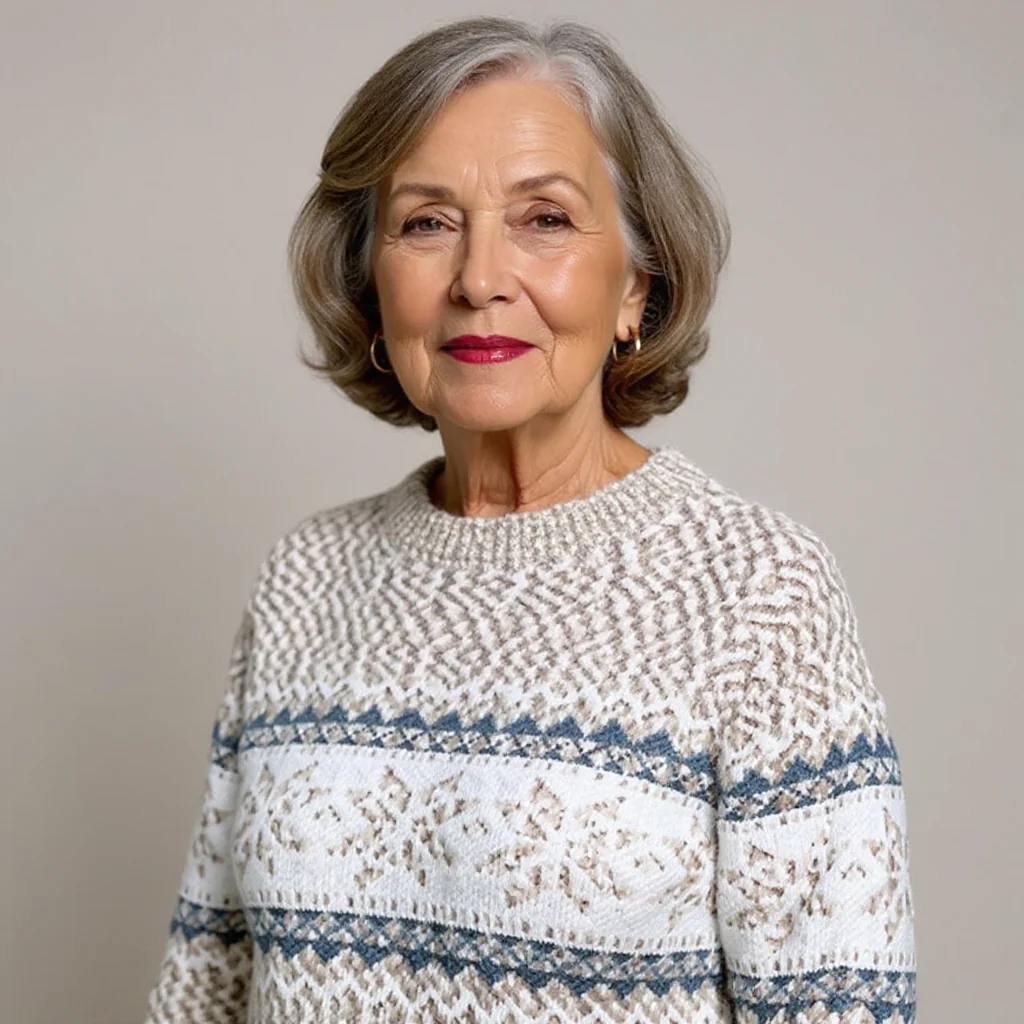 Melanie | Vintage Isländischer Pullover - Image 16