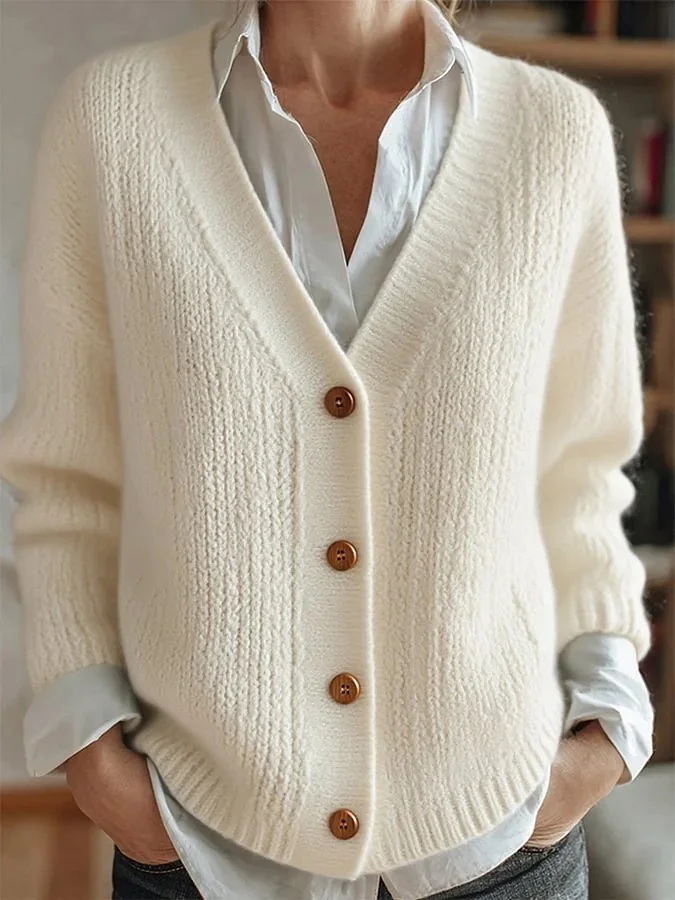 Merida™ - Vintage Winter Cardigan - Image 2
