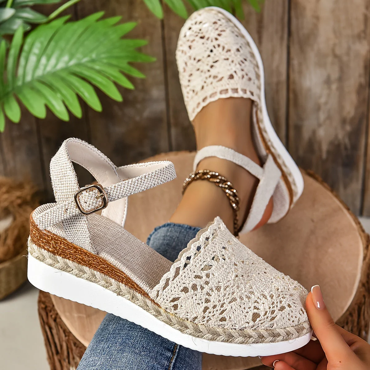 Mia™ Komfort-Fit Atmungsaktive Orthopädische Sandalen - Image 5