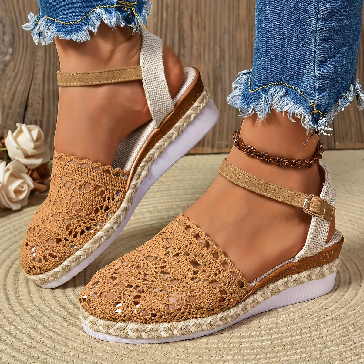 Mia™ Komfort-Fit Atmungsaktive Orthopädische Sandalen - Image 8