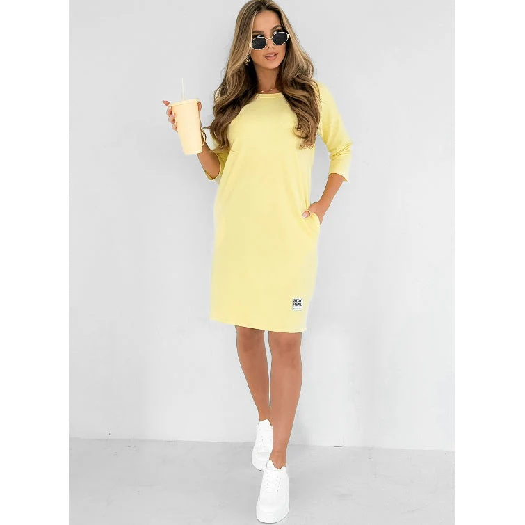 Mira | Kleid mit 3/4-Ärmeln und Taschen - Image 4