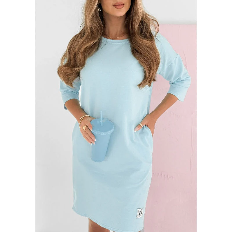 Mira | Kleid mit 3/4-Ärmeln und Taschen - Image 5