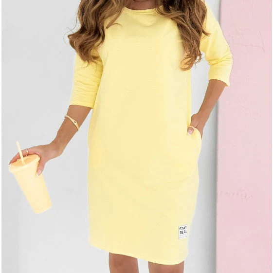 Mira | Kleid mit 3/4-Ärmeln und Taschen - Image 8