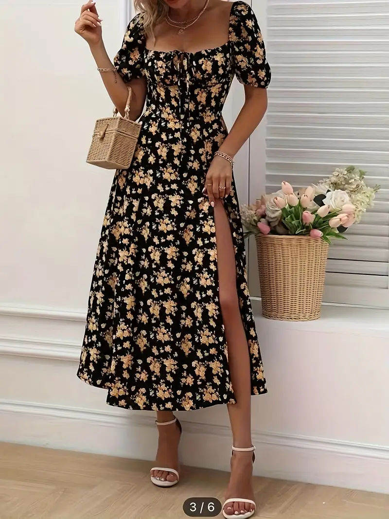 Mirella™ | Feminin floral Kleid - Image 11