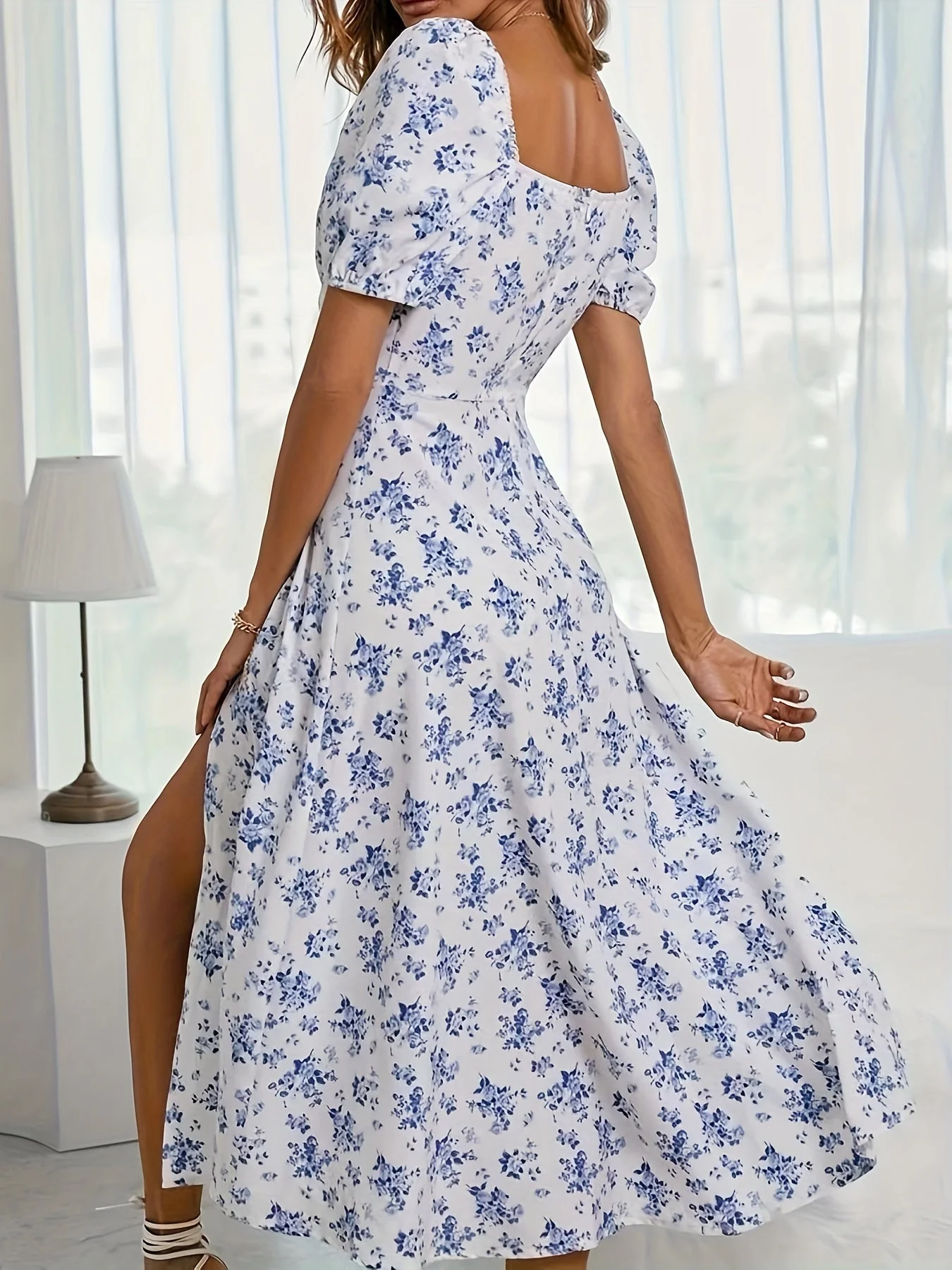 Mirella™ | Feminin floral Kleid - Image 3