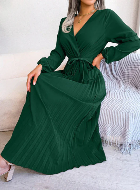 Naomi | Plissee Kleid Festlich - Image 6