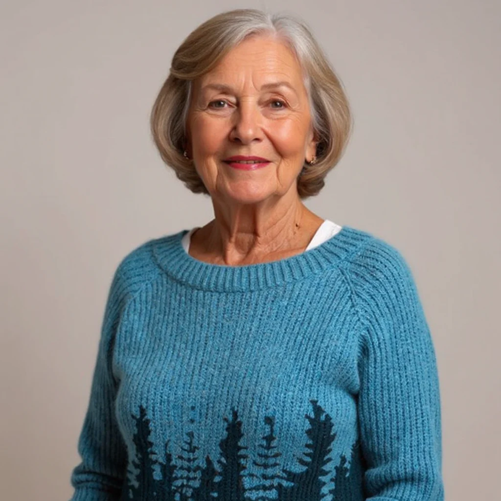 Natalie | Vintage Isländischer Pullover - Image 3