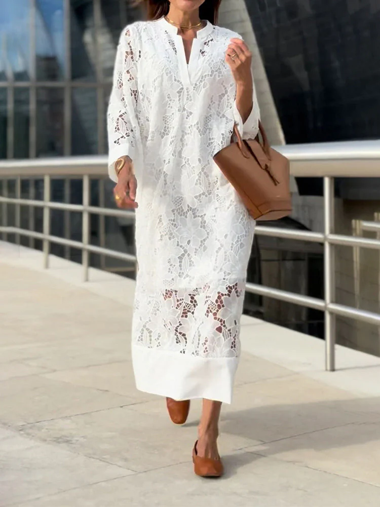 Nerisse - Bequemes Spitzenkleid - Image 3