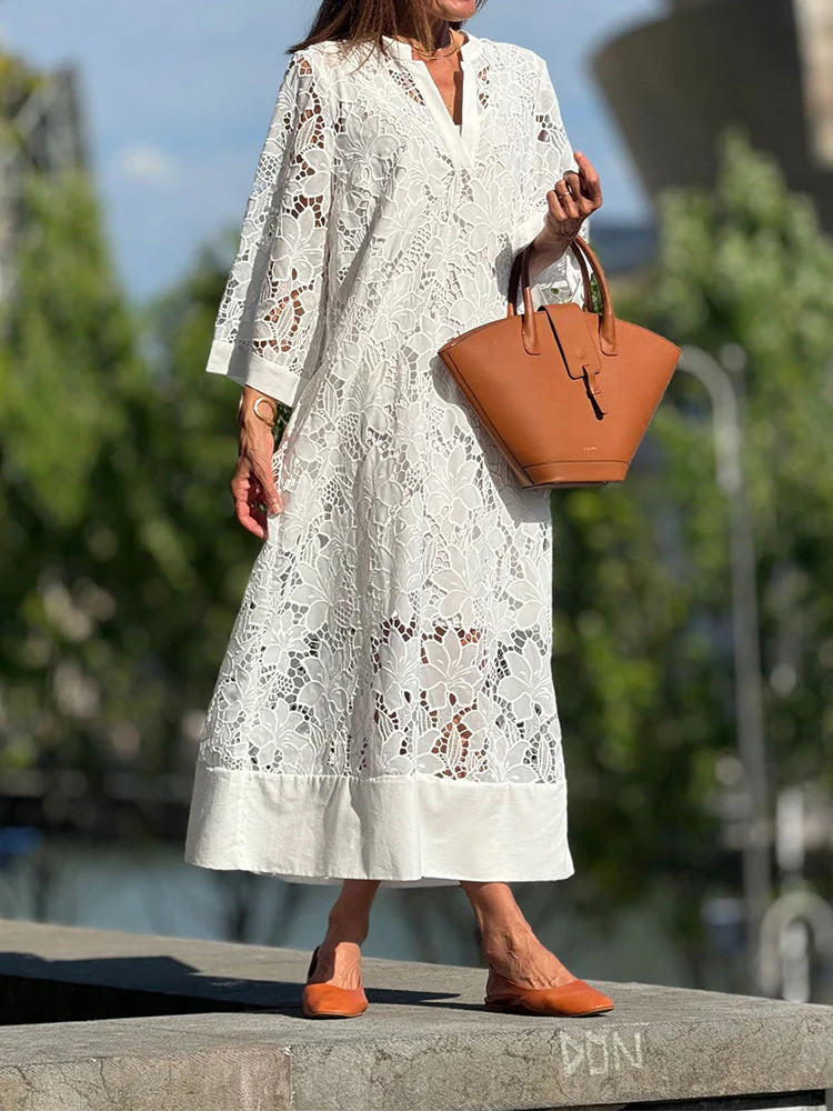Nerisse - Bequemes Spitzenkleid - Image 5
