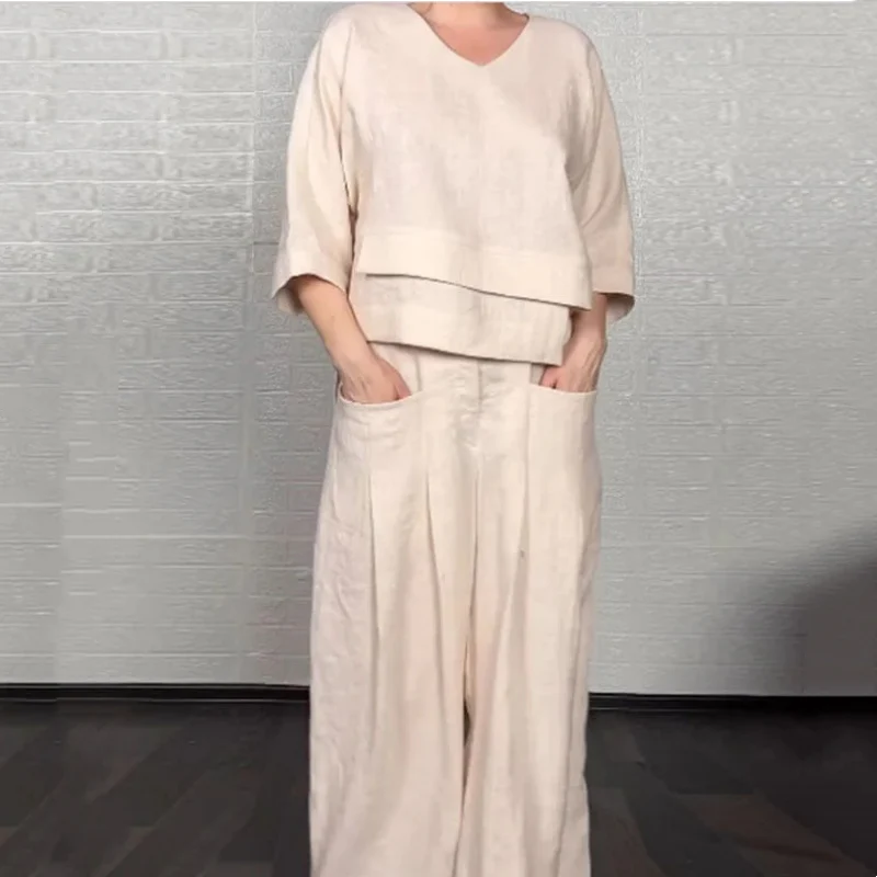 Noa | Elegantes Minimalistisches Zweiteiliges Ensemble - Image 3