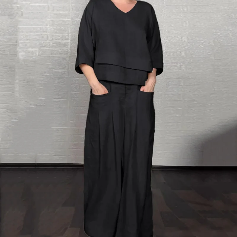 Noa | Elegantes Minimalistisches Zweiteiliges Ensemble - Image 5
