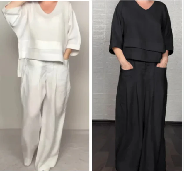 Noa | Elegantes Minimalistisches Zweiteiliges Ensemble - Image 9