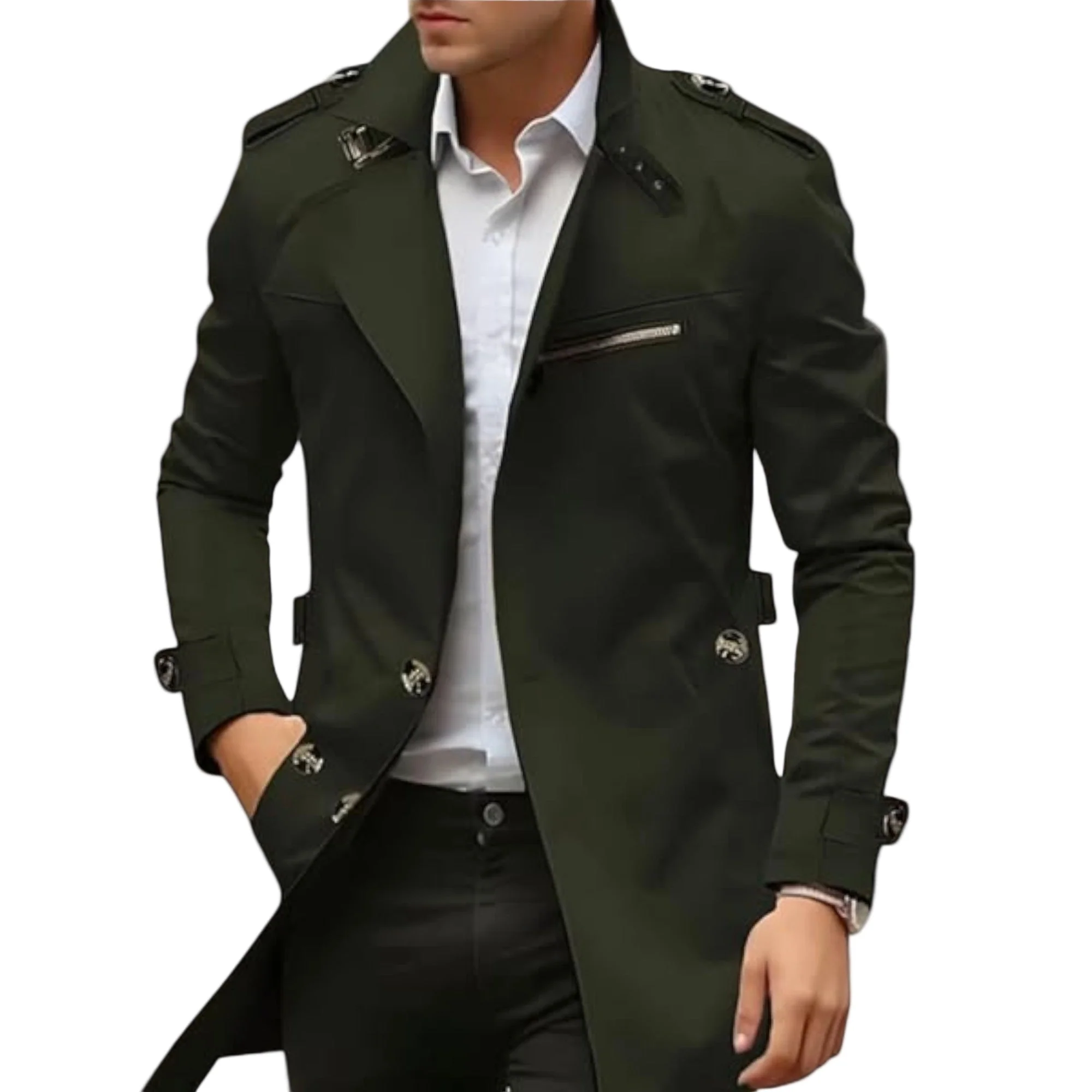 Noah™ - Handgefertigte Herrenjacke - Image 3