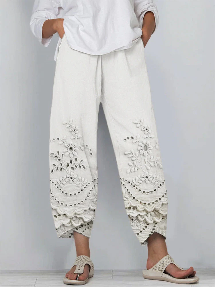 Noelya™ - Bedruckte Spitzenhose - Image 2