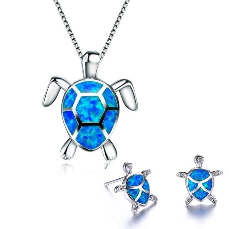 Opal Schildkröte Schmuckset - Image 3
