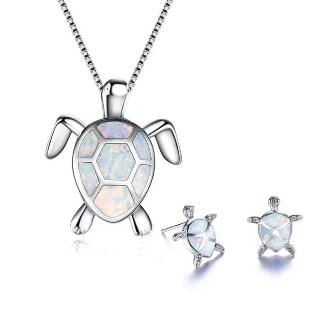 Opal Schildkröte Schmuckset - Image 4