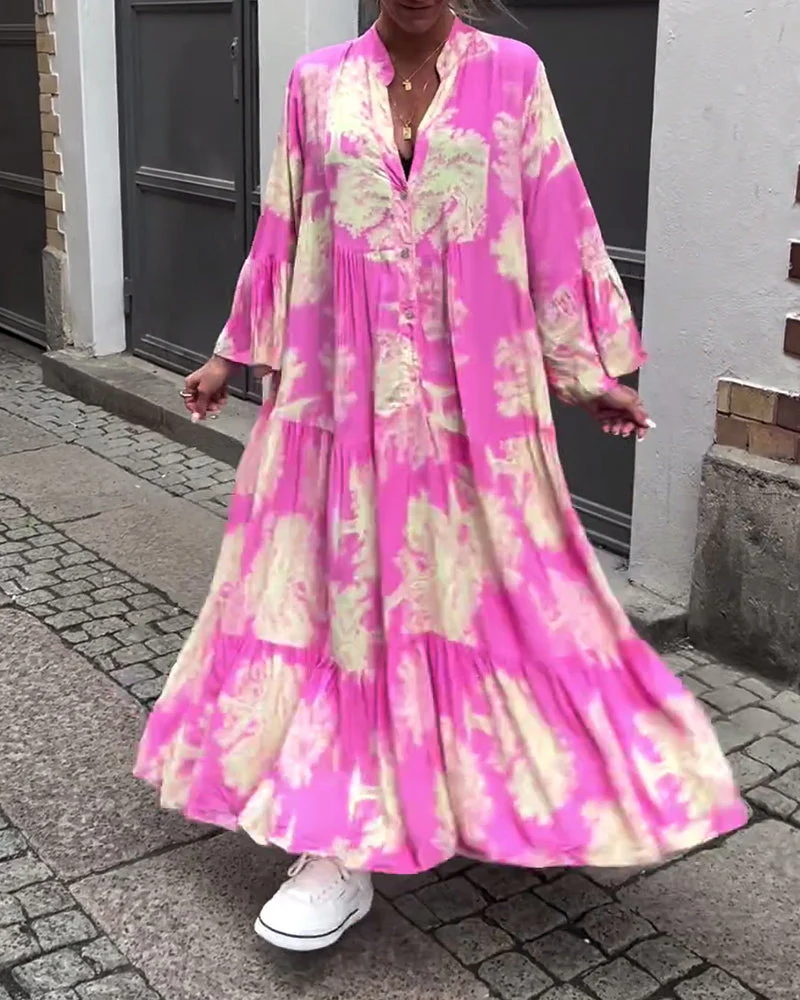 Ophelia - Langes Fließendes Kleid - Image 5