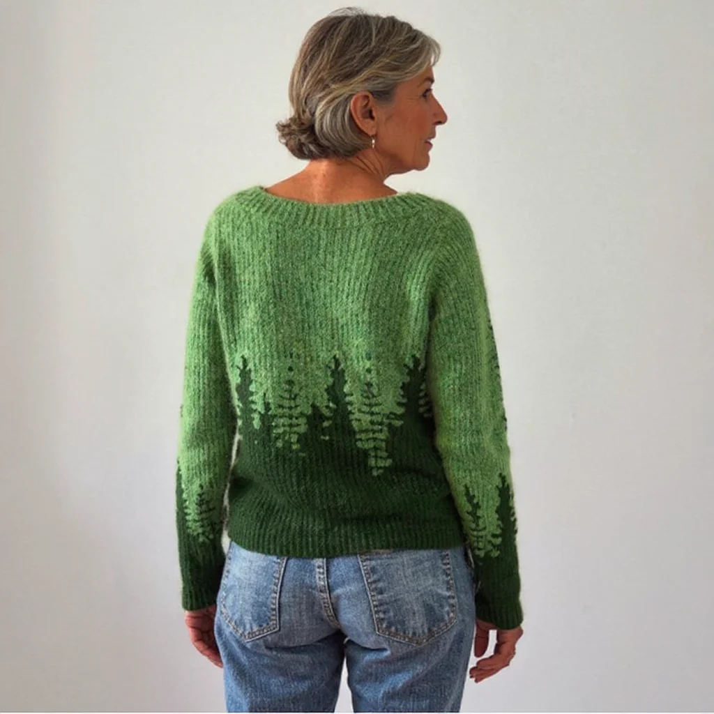 Paisley | Vintage Isländischer Pullover - Image 2