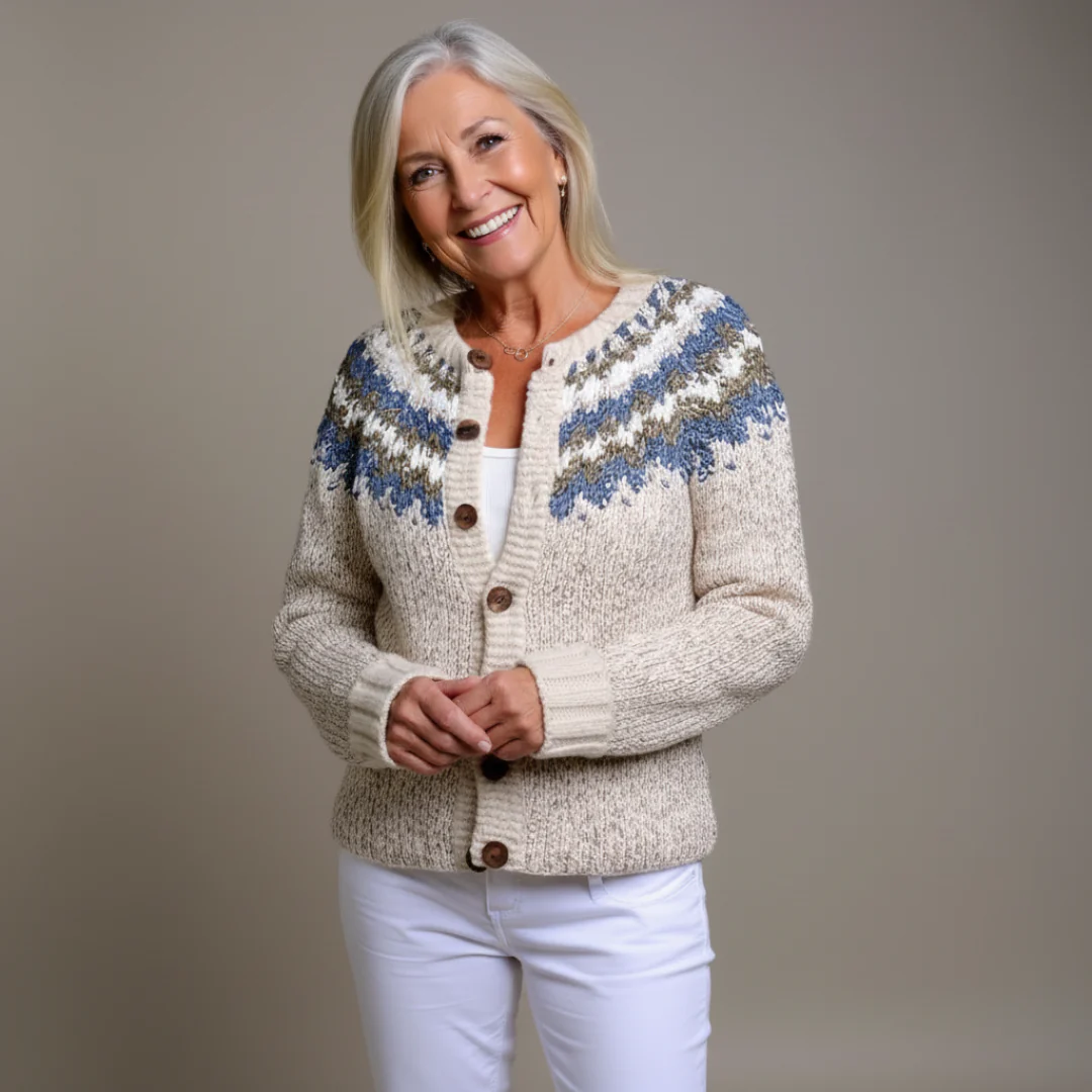 Peyton | Vintage Isländischer Cardigan