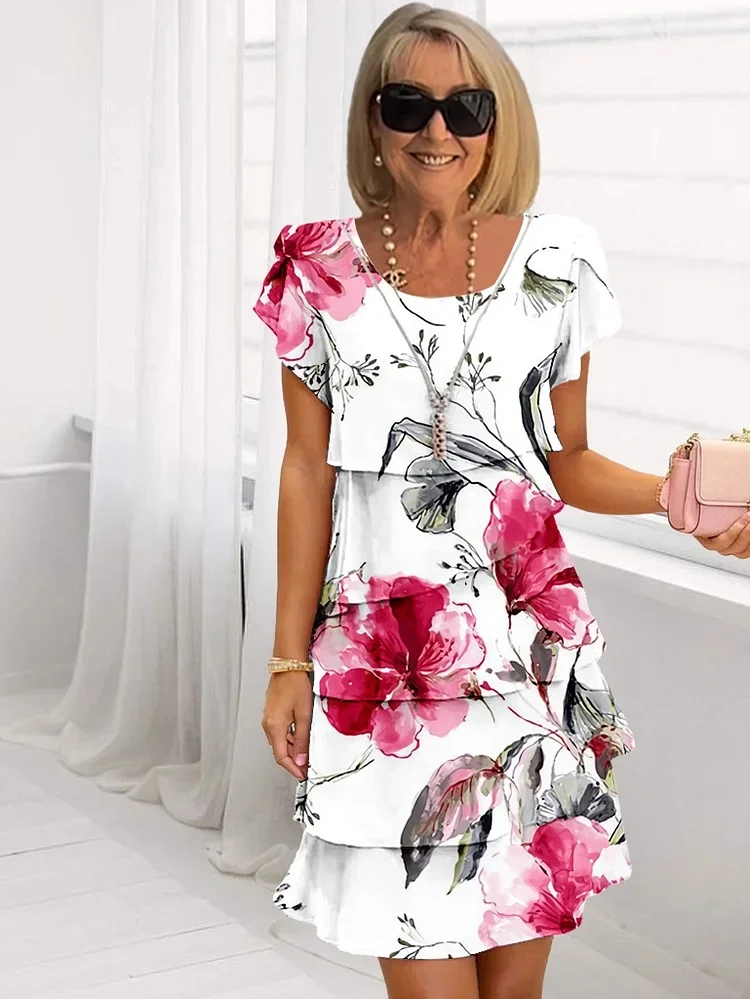Phoebe - Bloom Ruffle Dress - Image 2
