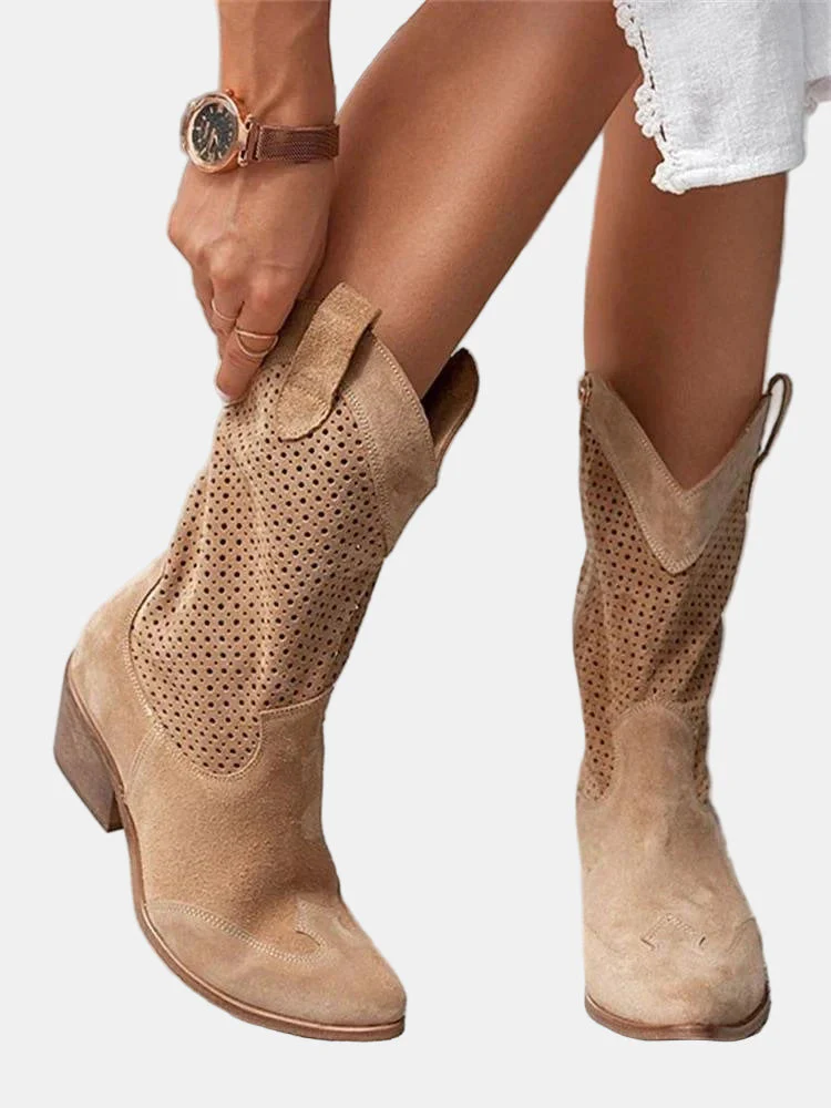 Piper | Perforierte Stiefeletten - Image 7