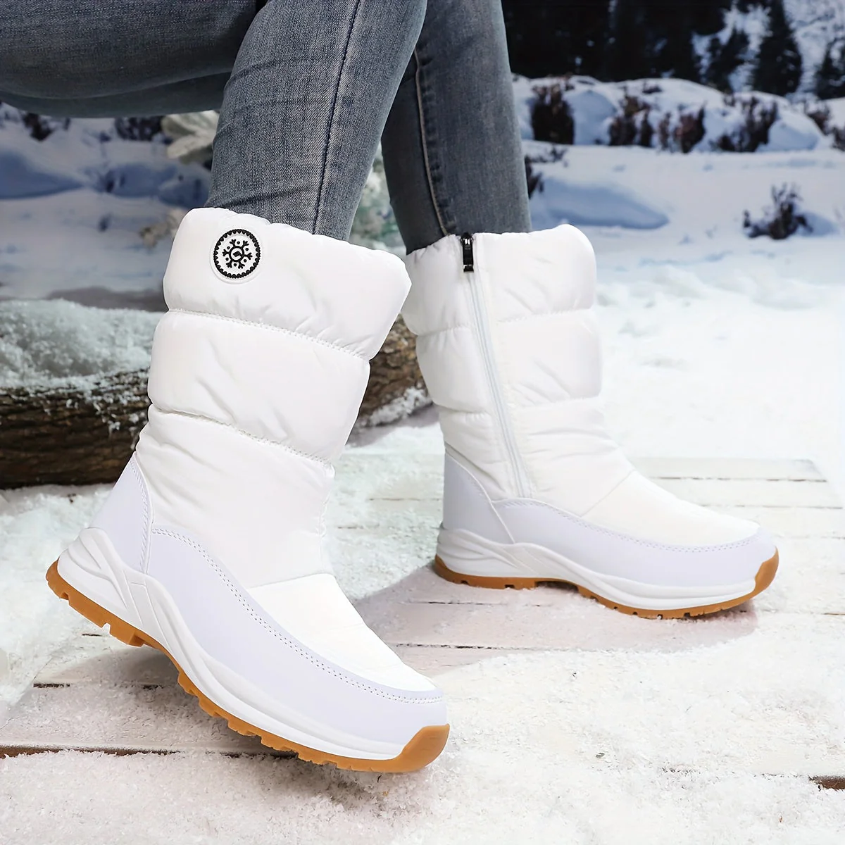 Premium Winterstiefel für Damen bis zur Wade - Image 5