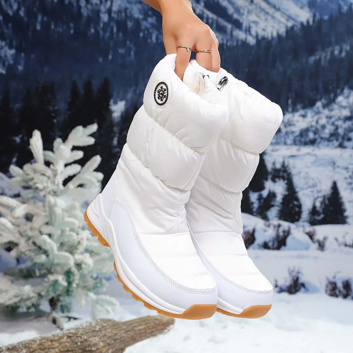 Premium Winterstiefel für Damen bis zur Wade - Image 6