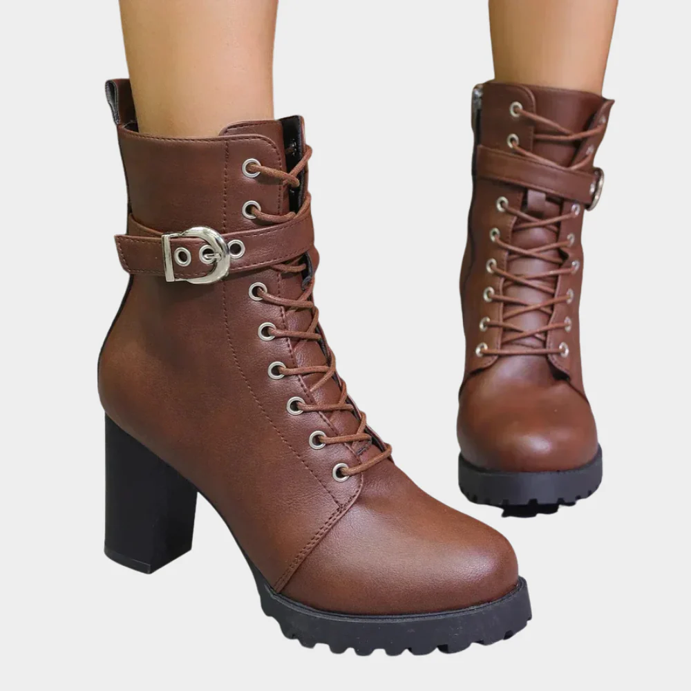 Quinn | Stiefeletten mit ausgestelltem Absatz