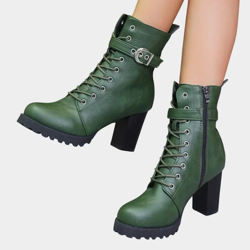 Quinn | Stiefeletten mit ausgestelltem Absatz - Image 2