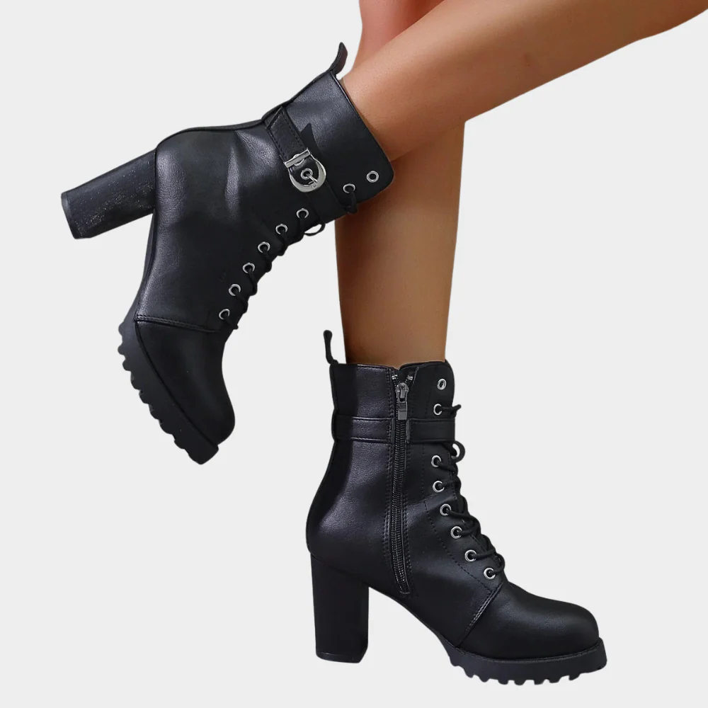 Quinn | Stiefeletten mit ausgestelltem Absatz - Image 6