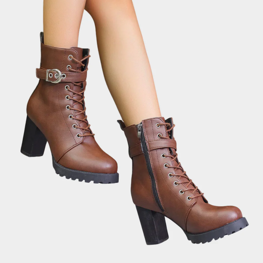 Quinn | Stiefeletten mit ausgestelltem Absatz - Image 7