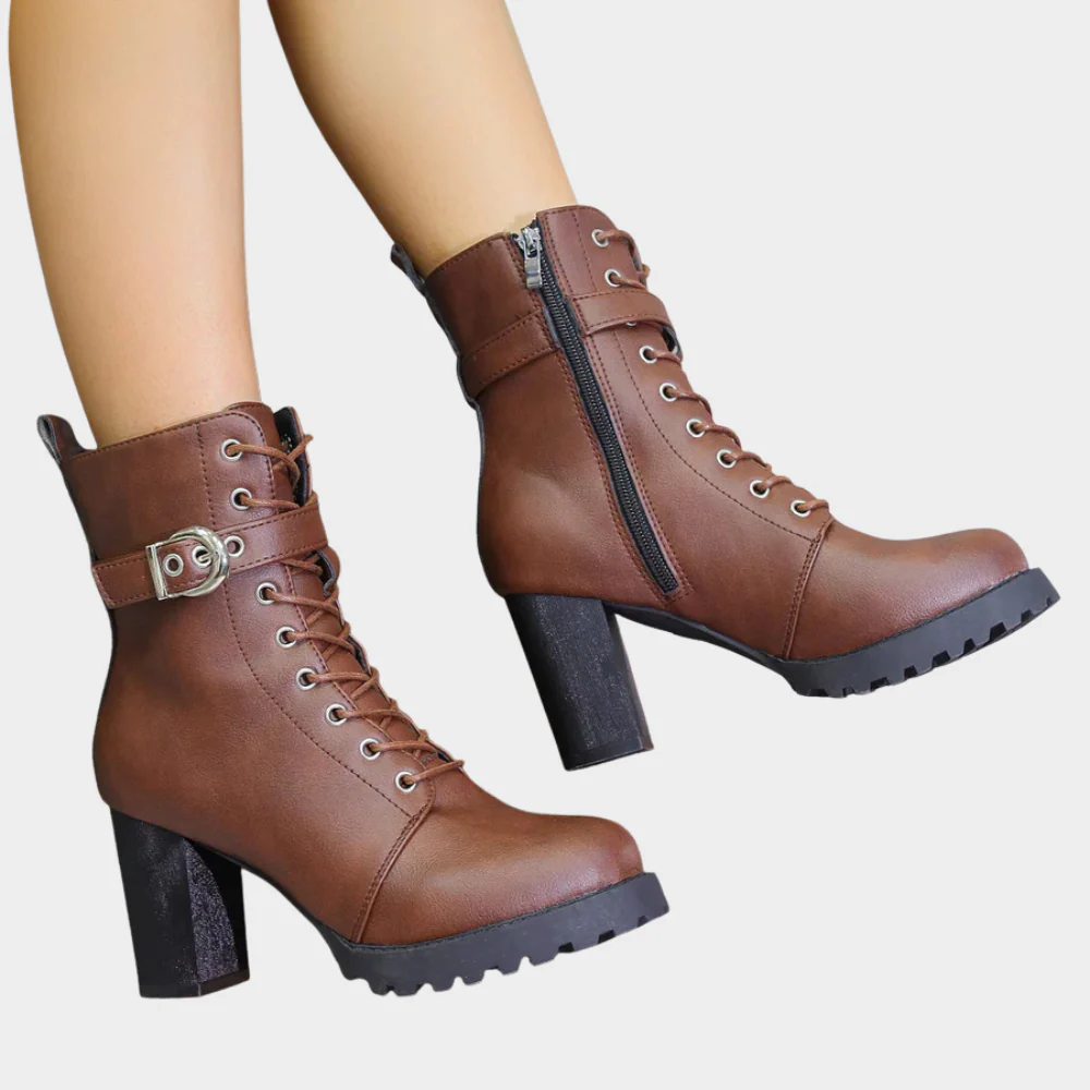 Quinn | Stiefeletten mit ausgestelltem Absatz - Image 8