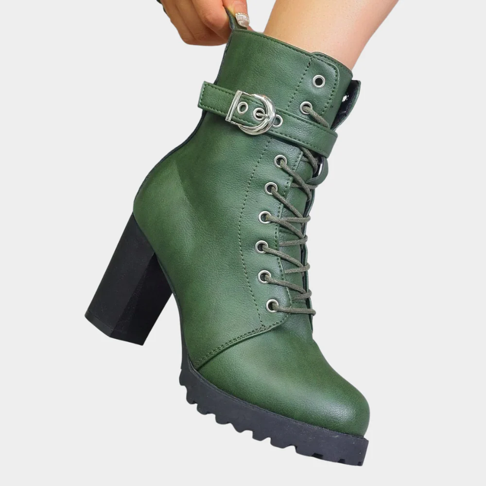 Quinn | Stiefeletten mit ausgestelltem Absatz - Image 9