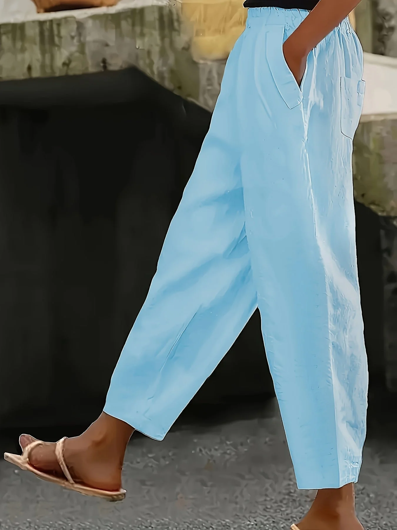 Rachel™ - Bequeme Capri mit elastischem Bund - Image 9