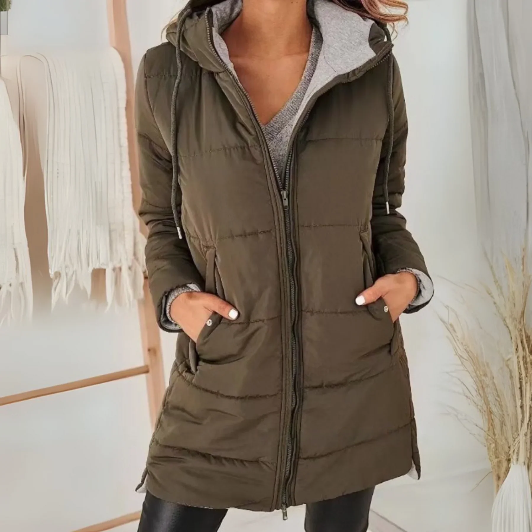 Rae™ - Lässige Kapuzen-Puffer-Daunenjacke - Image 4