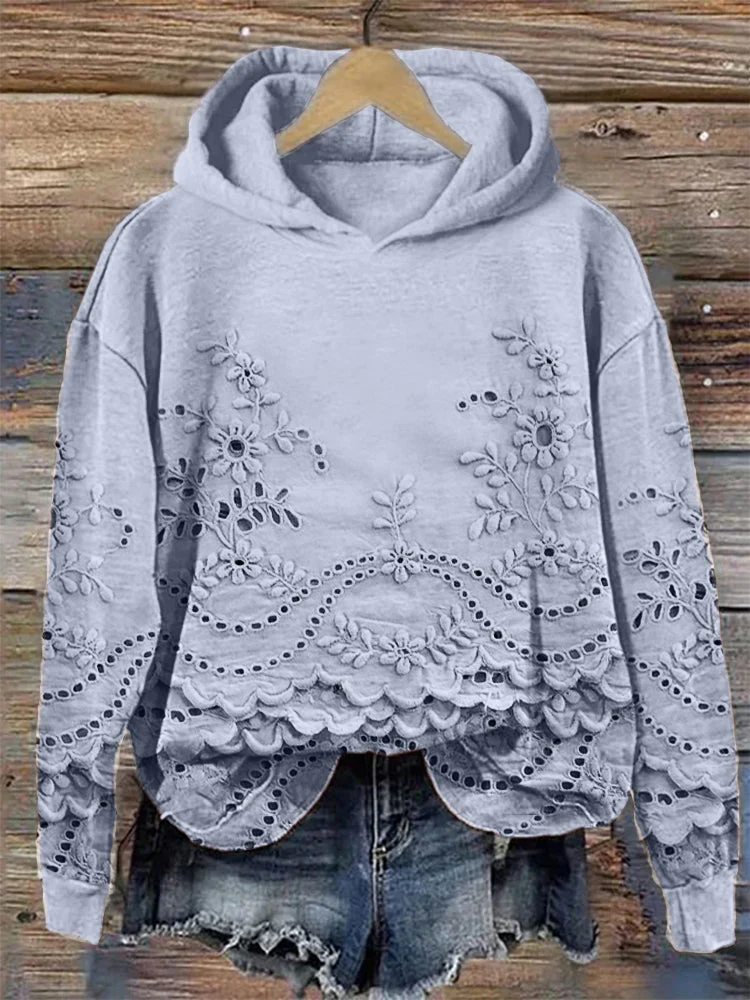 Ravella™ - Vintage Bedruckter Hoodie - Image 4