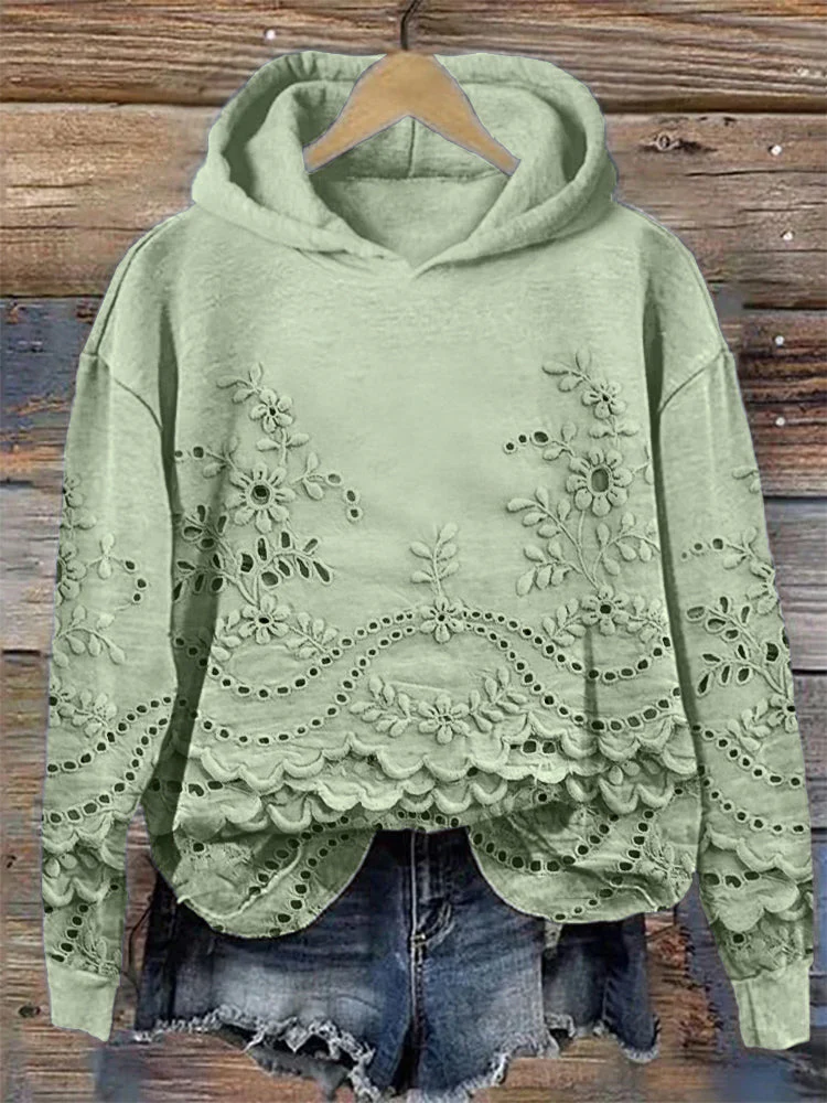 Ravella™ - Vintage Bedruckter Hoodie - Image 5