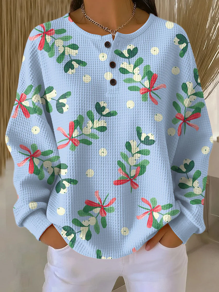 Rikke | Weicher Pullover mit Weihnachtsmotiv