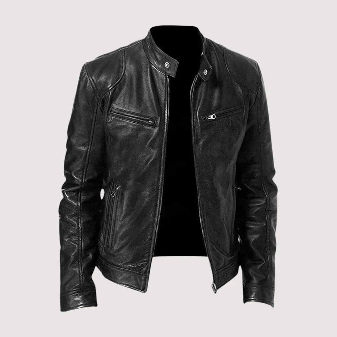 Rolf™ - Herren Lederjacke - Image 2