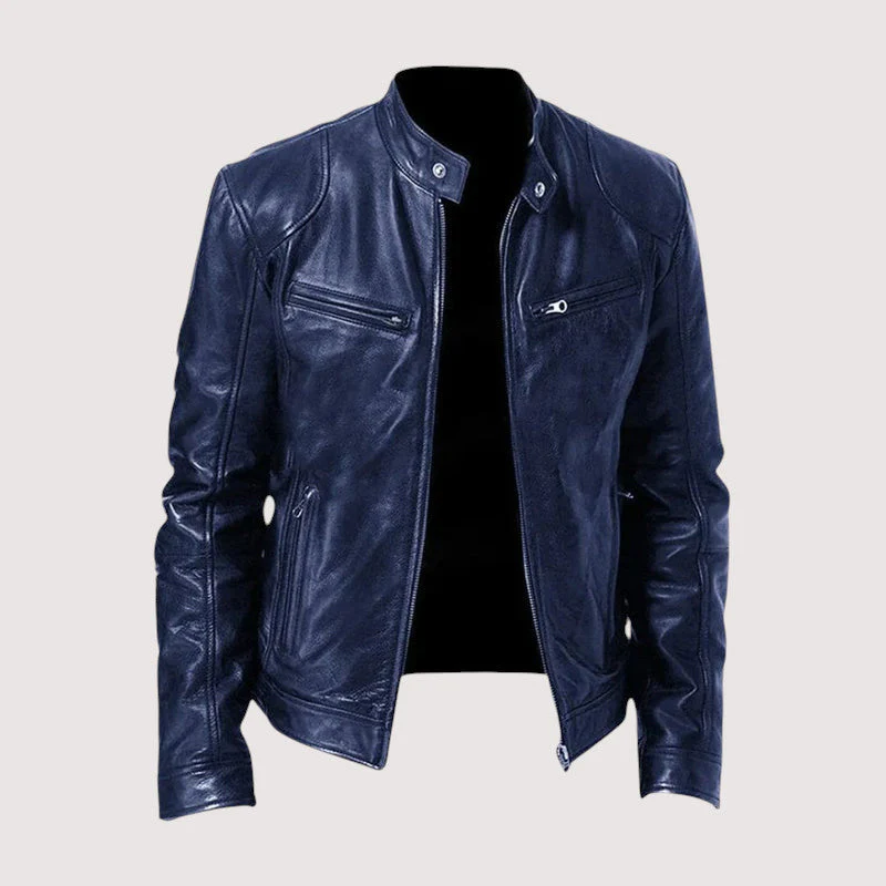 Rolf™ - Herren Lederjacke - Image 6
