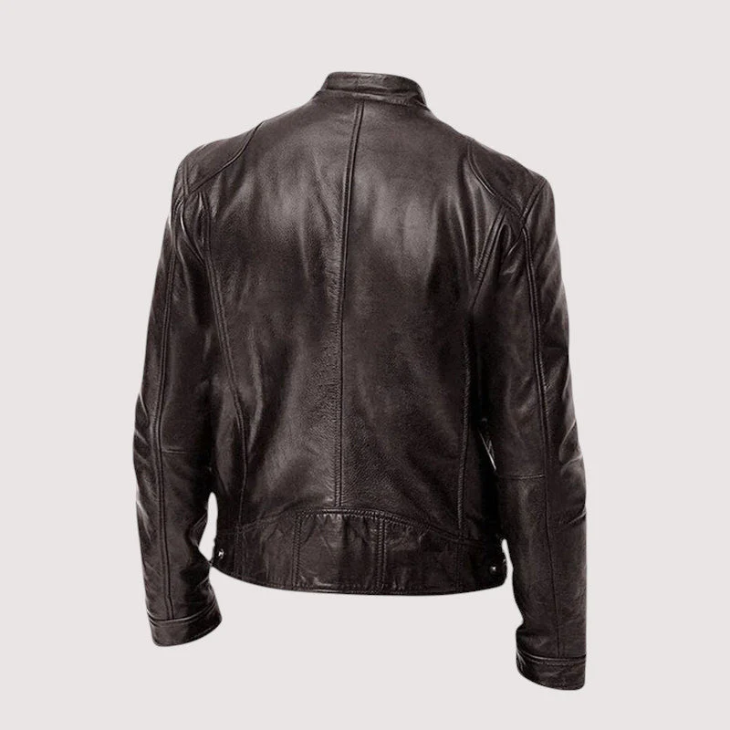 Rolf™ - Herren Lederjacke - Image 9